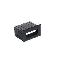 Vente en gros de luminaires d'angle étanches d'extérieur en aluminium plafonniers à LED encastrés dans le mur latéral de l'escalier appliques de l'allée