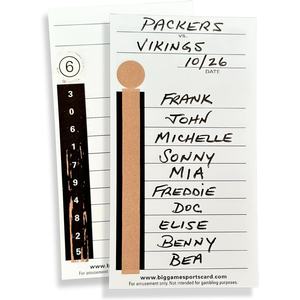 การ์ดแถบกีฬาฟุตบอลลำดับหมายเลขต่างๆสำหรับบาสเก็ตบอลเบสบอลฮ็อกกี้น้ำแข็งฟุตบอลวอลเลย์บอลรักบี้เกม - Product Image 3