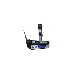 Microphone professionnel portable <span class=keywords><strong>MU</strong></span>-868, segment U, un à deux microphones KTV - Product Image 2