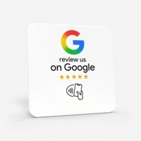 Support de table NFC personnalisé en PVC avec code QR pour avis Google, menu de restaurant, Instagram, Facebook, WhatsApp, LinkedIn
