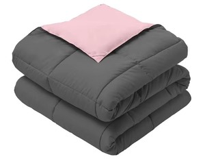 Edredón Alternativo de Plumón Sintético Suave Gris Tamaño King Queen al por Mayor, <span class=keywords><strong>Comprar</strong></span> Juegos de Edredón y Colchas para Cuna de Bebé - Product Image 4