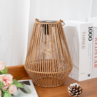 Abat-jour en rotin tressé pour lampes sur pied, lustres et appliques murales – Idéal pour la maison et le jardin