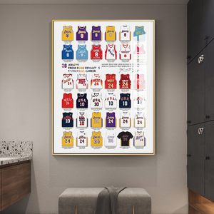 Khung trưng bày áo thể thao bằng gỗ, hộp trưng bày bóng đá, bóng chày và bóng rổ để bảo quản bộ sưu tập áo đấu - Product Image 5