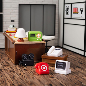 Fabricant de jouets miniatures 3D en résine pour décoration intérieure : radio-réveil, projecteur, lampe téléphone, ordinateur, téléphone <span class=keywords><strong>fixe</strong></span> - Product Image 1