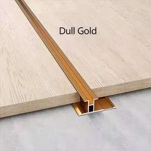 Profil Transisi Panel Dinding Kontemporer Bentuk H dari Aluminium ALK, Lis Dekoratif Logam untuk Pemasangan Ubin, Tahan Air dan Awet - Product Image 2