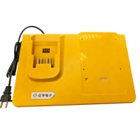 Chargeur de batterie lithium-ion personnalisable de haute qualité, chargeur de batterie lithium à quatre ports, plusieurs couleurs au choix