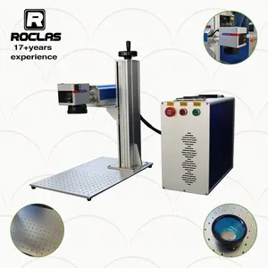 Portable 50w 100w Fiber Laser Marking Machine for metal