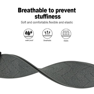 Хит продаж, дышащий нейлоновый плетеный эластичный браслет в форме листа, ремешок для часов премиум-класса, ремешок для часов, для 4,0 - Product Image 5