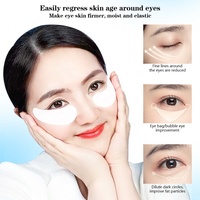 Patchs Hydrogel pour les Yeux aux Herbes, Collagène, Algues et Curcuma Marque Blanche – Anti-Cernes, Anti-Poches, Anti-Rides, Raffermissant et Hydratant