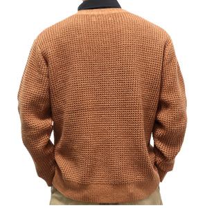 Cárdigan de <span class=keywords><strong>hombre</strong></span> de estilo Azteca Vintage étnico personalizado suéter de punto en relieve de talla grande cárdigan suéteres para otoño al por mayor 2025 - Product Image 5