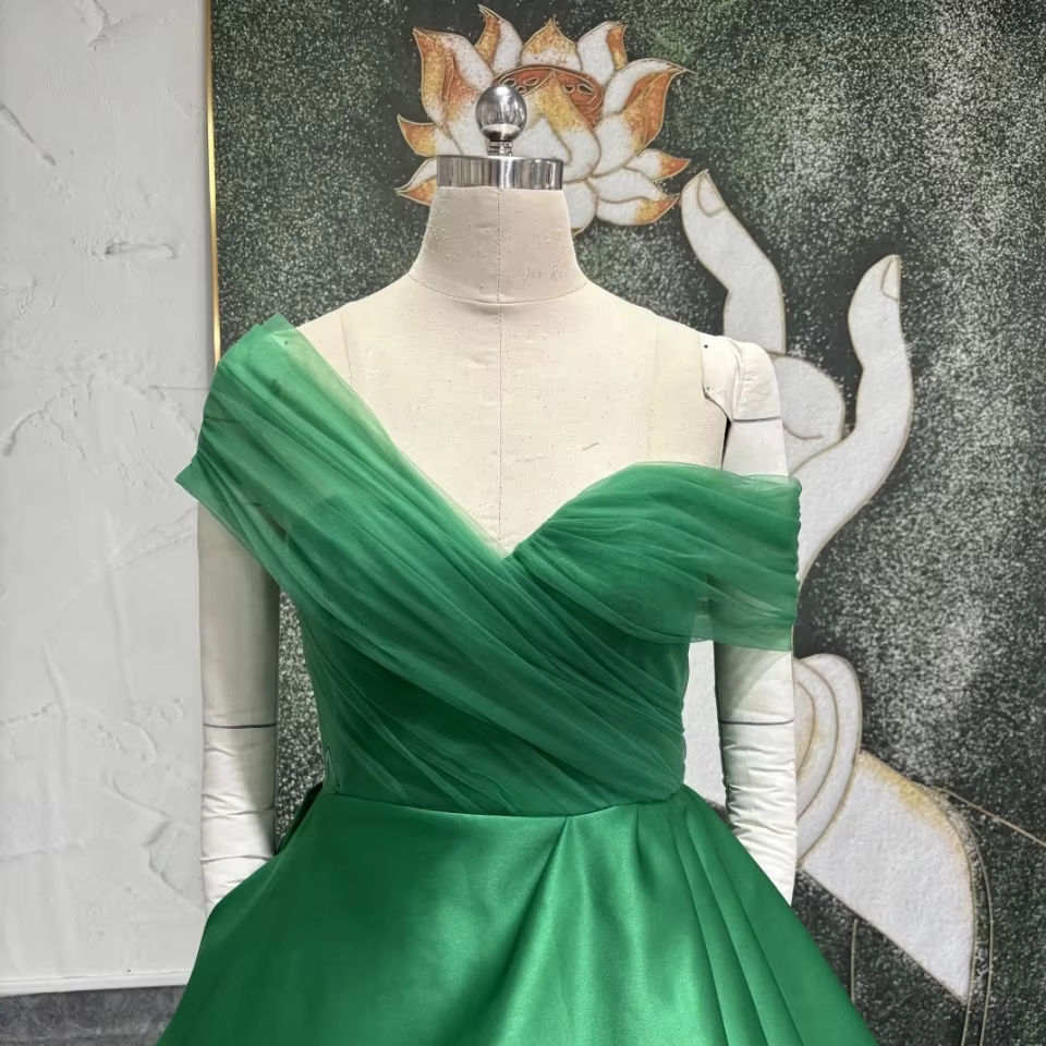 elegant dresses for women olive green and gold