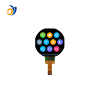 Modul LCD TFT IPS Layar Bundar 1,08 Inci dengan Antarmuka SPI Resolusi 240x210 untuk Jam Tangan Pintar