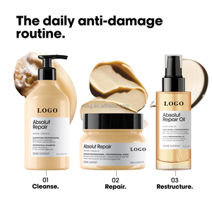 Mascarilla Capilar Reparadora OEM Personalizada <span class=keywords><strong>para</strong></span> <span class=keywords><strong>Cabello</strong></span> Seco y Dañado, Tratamiento Capilar con Queratina Natural y Aceite de Argán - Product Image 6