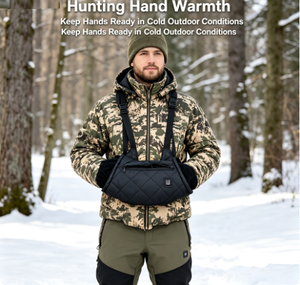 USB Heated <b>Hand</b> Muff 3‑Speed Temp Adjust Portable Electric <b>Hand</b> <b>Warmer</b> for Winter Hunting Fishing Camping <b>Golf</b> Photography - Product Image 2