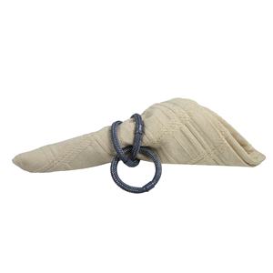 ที่ใส่ผ้าเช็ดปากโลหะแบบห่วงรัดผ้าเช็ดปากออกแบบเป็นปมสีสำหรับตกแต่งบ้านร้านอาหารโรงแรมสำหรับงานเลี้ยง - Product Image 5