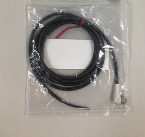KEYENCE OP-87632 M8 L-shaped Connector <b>Cable</b> 2m Oil-resistant for FD-G Series Clamp-on Gas Flow Meter OP 87632 - Product Image 2