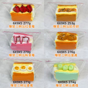 ของเล่นบีบ CHENXI <span class=keywords><strong>TK</strong></span> เนื้อครีมมี่ยอดนิยม บีบแล้วคืนตัวช้า ของเล่นบีบเค้กเหนียว Taba ซิลิโคน บรรเทาความเครียด ของขวัญสำหรับผู้ใหญ่และเด็ก - Product Image 2