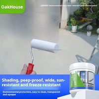 Peinture pour verre à base d'eau spéciale anti-espionnage, givrée, changeant de couleur, pour les portes et les fenêtres de salle de bain, revêtement liquide