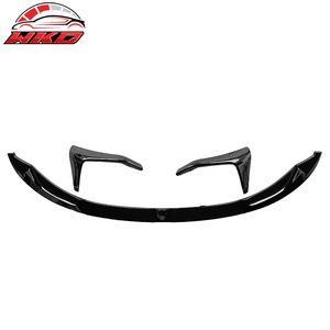 Alerón delantero estilo MP para BMW F80 M3 F82 15-20 M4, negro brillante, ABS, accesorio exterior de alta calidad - Product Image 2