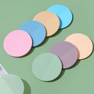 Hengxin Hot Products 50 Sheets PET Round <b>Sticky</b> <b>Notes</b> Wholesale Transparent Color <b>Sticky</b> <b>Note</b> Pads - Product Image 5