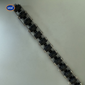 Hochwertige Edelstahl-Akkumulation walze Double Plus Ketten BS25-C208A Free Flow Speed Förder kette für Montagelinie - Product Image 5