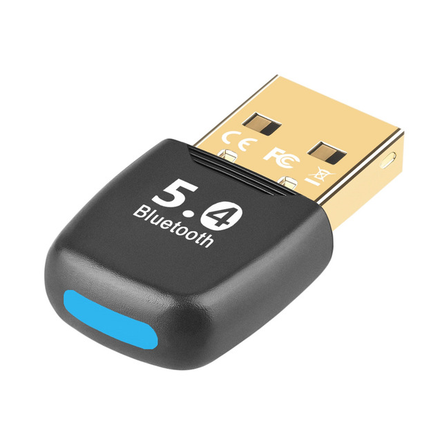 Audio Transmitter Receiver USB -Compatible 5.4 Adapter Wireless BT 5.4 Dongle Adapter Driver Free Music Audio Receiver