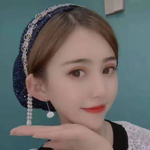 Butterfly Sequin Fabric Headband Hat Women - Elegant Draped Tassel Headband, Breathable and Eco-friendly, Suitable for All - Product Image 1