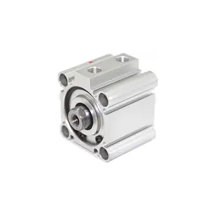 SMC Type CQ2B CQ2 CDQ2 Series Single Rod Air Cylinder Piston Pneumatic Double Action Compact Cylinder