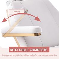 Table de massage électrique robuste et réglable, lit professionnel pour esthéticiennes, spa, épilation, soins de beauté et extensions de cils