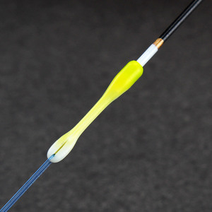 Flotteur de pêche en silicone Aohu, profil en T, haute élasticité, compatible avec la ligne, flotteur de rivière, tailles moyenne, petite et grande, pour utilisation en rivière - Product Image 3