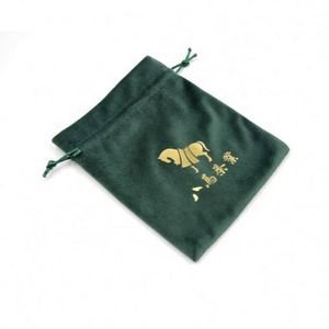 Hot Selling Custom Logo Printed Velvet <b>Drawstring</b> Bag Mini Gift Packaging <b>Pouch</b> for Promotional Sportpacks - Product Image 4