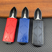 Nouveau couteau de poche D2 Blade avec manche en alliage d'aluminium pour le camping, la pêche, la randonnée, couteau pliant portable