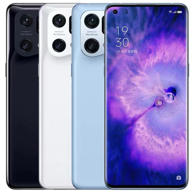 Wholesale Brand New Find X5 Pro 5G Smartphone Dual SIM 8GB Deca Core Processor 6.7" OLED 120Hz Display 120W Quick Charge