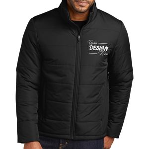 Veste matelassée super chaude pour hommes J852 broderie personnalisée avec logos et textes pour l'extérieur - Product Image 2