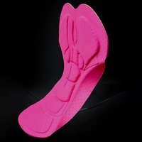 Coussin de selle de vélo en gel 3D pour femme, de haute qualité, avec impression de logo personnalisée, pour une longue durée de cyclisme