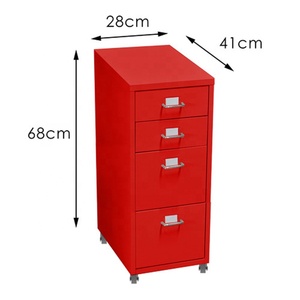 Cajón de almacenamiento pequeño para oficina en casa, <span class=keywords><strong>cajonera</strong></span> de Metal, con múltiples capas, de acero, gran oferta - Product Image 3