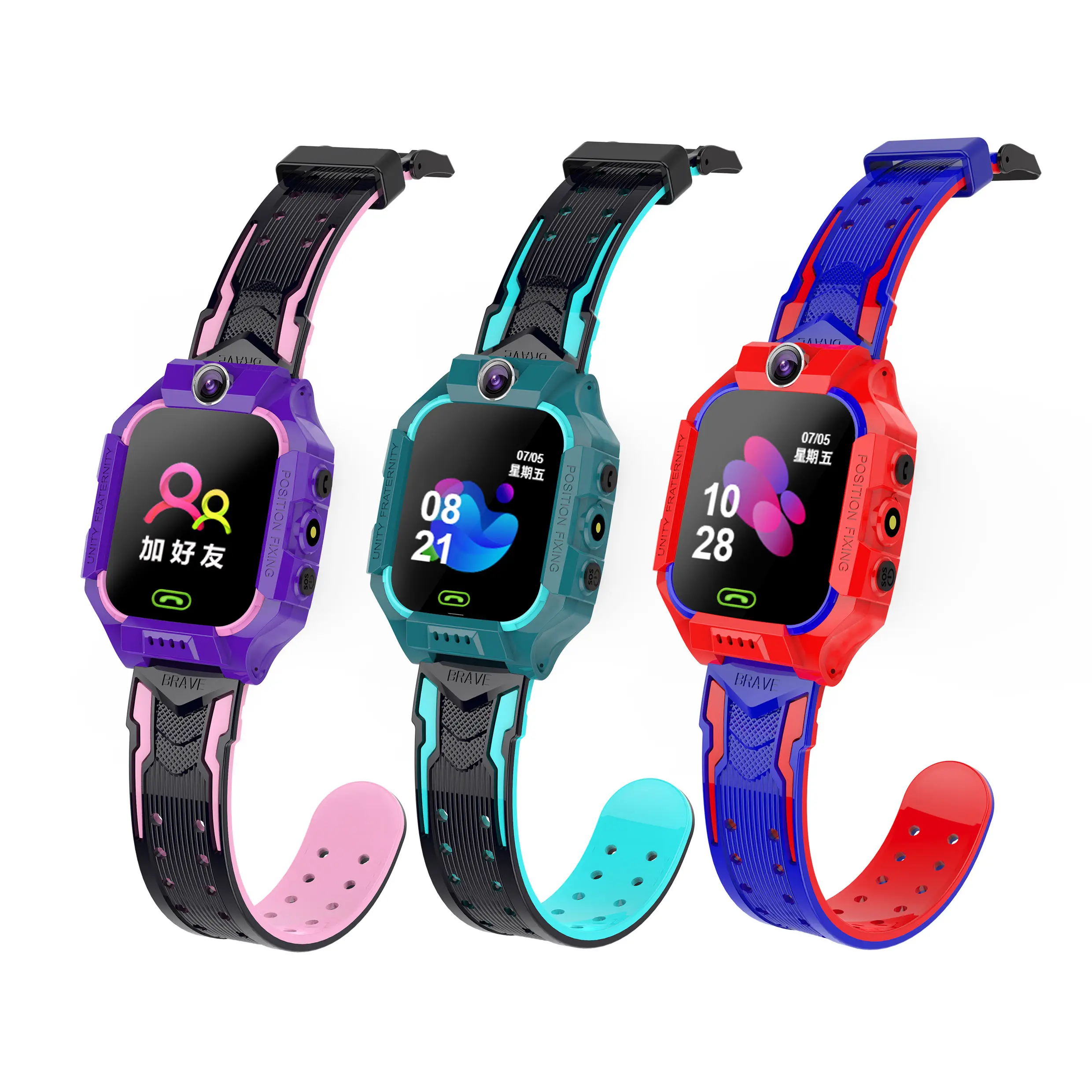 2022 الساخن بيع Gps تعقب الاطفال ساعة ذكية z6 Hw11 مع صوت دردشة Setracker التطبيق Ip67 للماء السباحة الأطفال Smartwatch