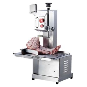 Steel Electric <b>Bone</b> <b>Saw</b> 100kg/h Capacity Meat Cutting Machine for Frozen Fish Meat Processing Frozen Meat Cutting Machinery - Product Image 4