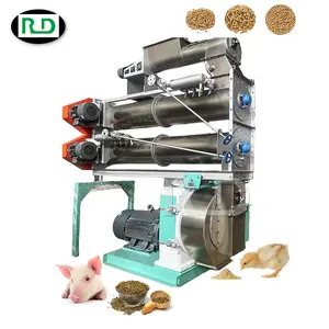 Rongda Large Capacity 5-7 T/H Feed Machine for Animal Poultry Chicken Duck Livestock Feed