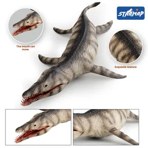 Rắn trẻ em mô phỏng khủng long mô hình creosaurus plesiosaur mosasaurus PVC đồ trang trí làm bằng tay động vật biển Đồ chơi bán buôn - Product Image 2