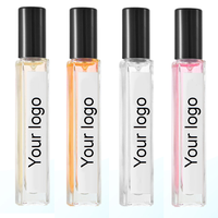 Ensemble de mini-parfums de luxe en gros, échantillon de parfum miniature en bois ancien personnalisé avec logo, 2 ml
