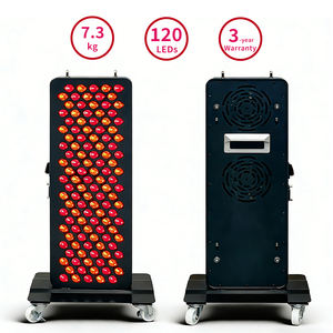 Painel de Terapia com Luz Vermelha LED Infravermelha REDSKY com Chips Duplos 630nm 660nm 810nm 850nm e Base, Plugue Americano - Product Image 4