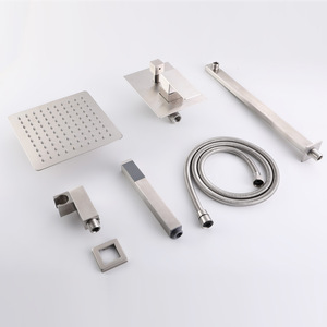 Cupc Upc système de douche haute pression salle de bain robinet de douche mélangeur dissimulé ensemble système de douche mural kit - Product Image 5