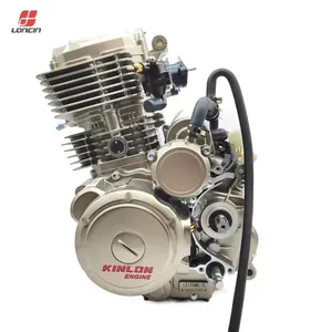 OEM fabrika mağazası Loncin 250cc motor su soğutmalı 4 zamanlı 5-speed şanzıman için uygun üç tekerlekli motosiklet yükü