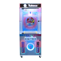 Tuka ChaoWan Grande machine à pinces à monnayeur, jeu d'arcade de distribution de cadeaux pour centres commerciaux