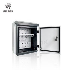 IP65 pin bao vây Tủ tấm kim loại ngoài trời hộp điện không thấm nước Hộp nối hệ thống CCTV - Product Image 6