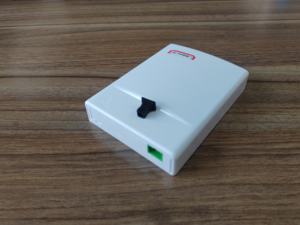 Mini boîte à bornes de Distribution à 1 port 2 ports <span class=keywords><strong>prise</strong></span> murale 86 équipement à fibres optiques de rosette de façade Compatible 4G 3G GPRS - Product Image 3