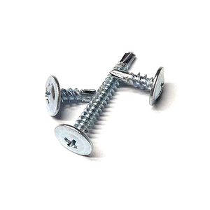 Wafer sửa đổi Giàn đầu trắng/xanh kẽm tự khoan vít tự khai thác vít - Product Image 4