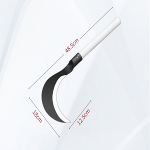 Cuchillo de corte de guadaña, herramienta de granja, segador de maíz, mango largo, guadaña, granja al aire libre, herramienta de deshierbe, acero al manganeso para el hogar - Product Image 2