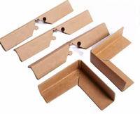 Protections de bord en papier V-Board personnalisées, garde-coins en carton, protection de bord renforcée pour les boîtes d'emballage, kraft anti-casse